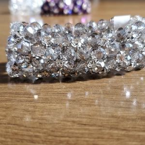 Dark crystal bracelet